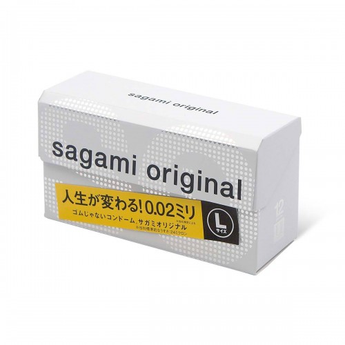 Sagami 相模 - 原創0.02 (大碼) 安全套 (10片裝)